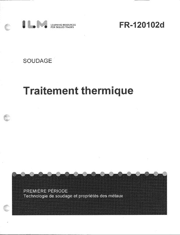 Traitement thermique