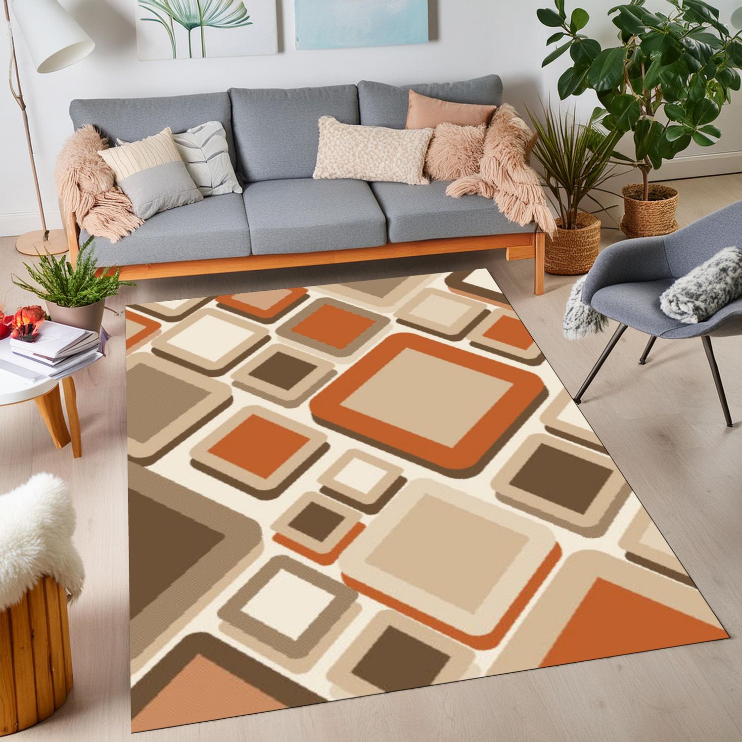 Orlean 5801A Area rug Beige/Terra