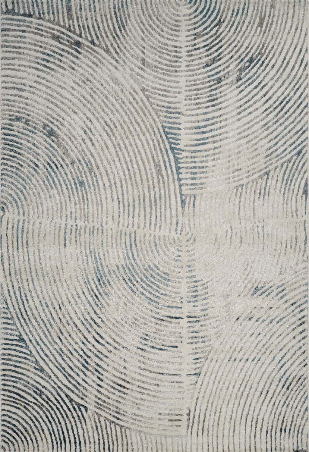 Viana 6181 Area Rug White/Blue