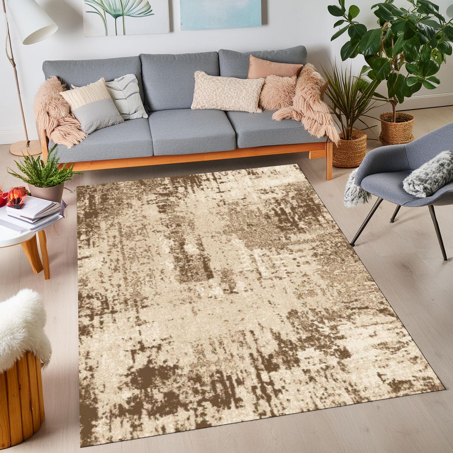 Orlean 5856A Area rug Beige/Brown