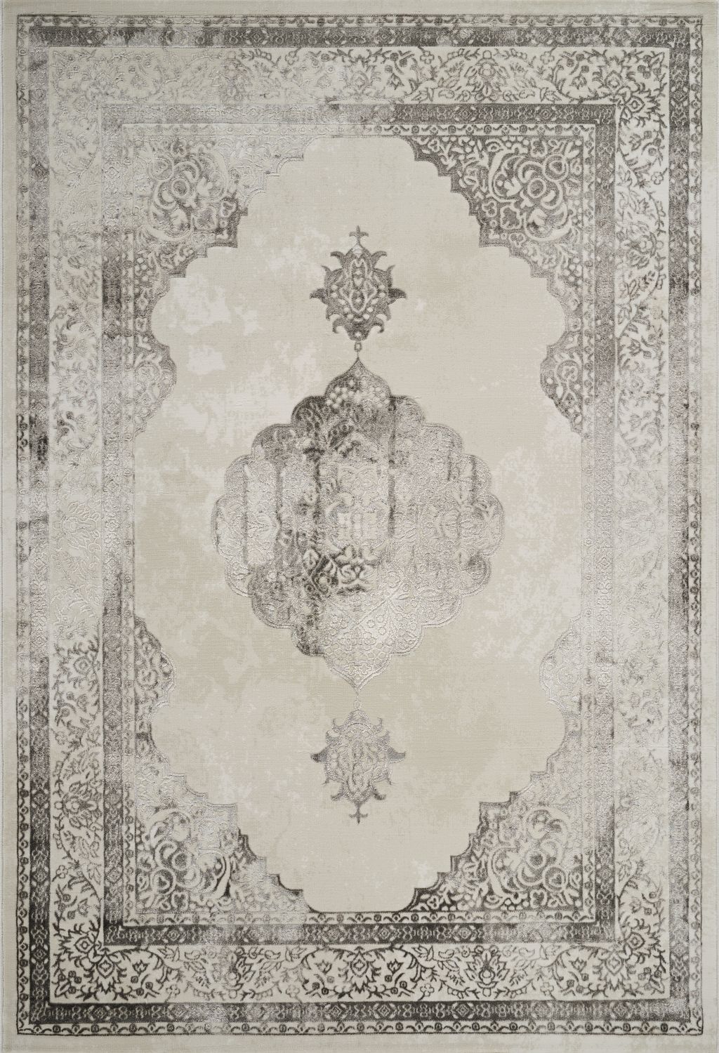 Viana 6341 Area Rug White/Vizion