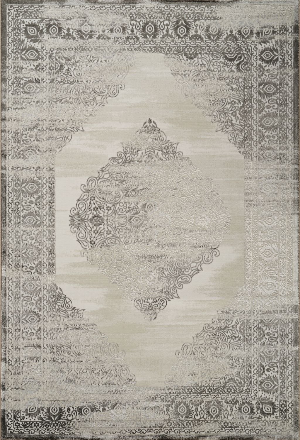 Viana 6772 Area Rug White/Vizion
