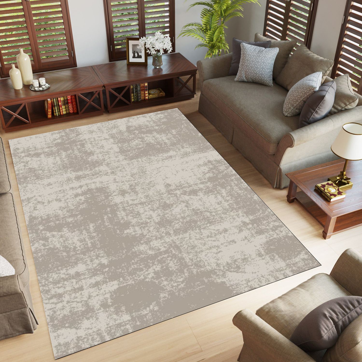 Moonwalk 3794 Area Rug Grey/White