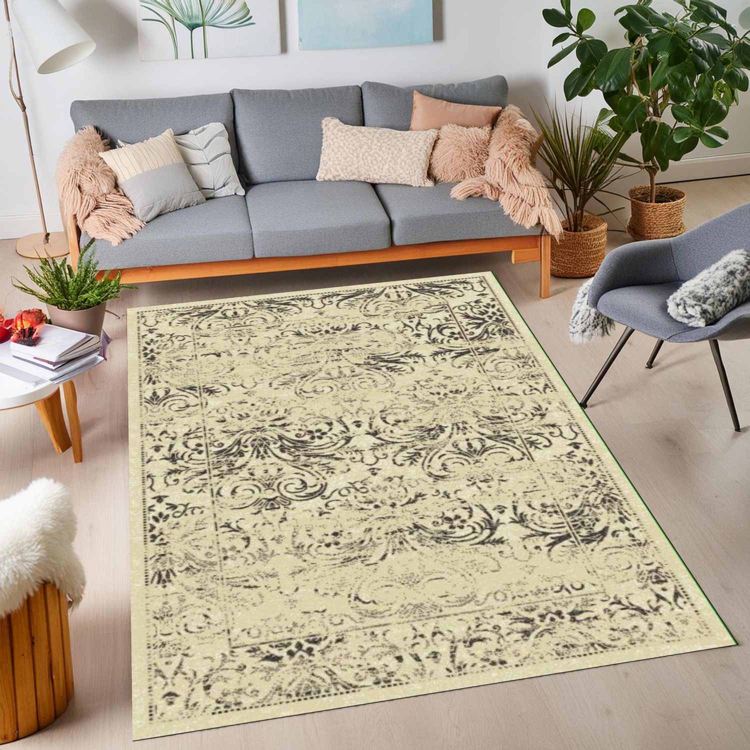 Moonwalk 3825 Area Rug Cream/Anthra