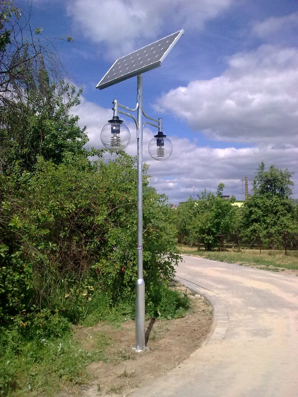 Lampa Solarna Parkowa PTTY 1015