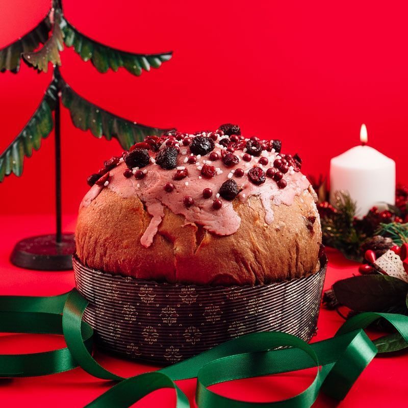 Fior di Bosco - Panettone ai frutti di bosco e cioccolato framboise