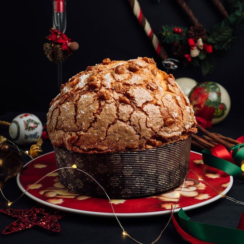 La Sciantosa - Panettone all'albicocca Pellecchiella del Vesuvio e cioccolato cremino La Sciantosa - Panettone all'albicocca Pellecchiella del Vesuvio e cioccolato cremino