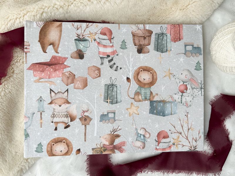 Album na zdjęcia wklejane ,,Pierwsze święta"