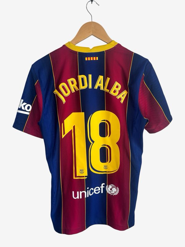 FC Barcelona Home 2020/2021 Jordi Alba ( M )