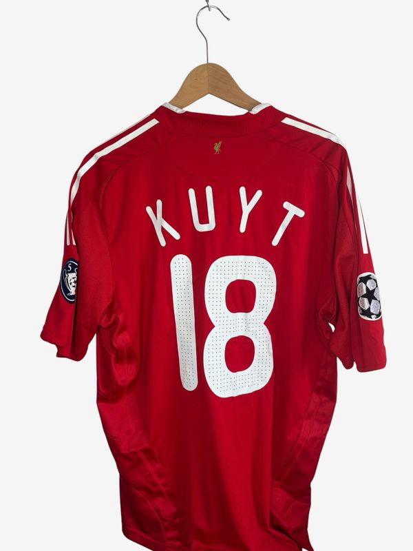 Matchworn/Issued Liverpool 2008/2009 Kuyt ( XL )