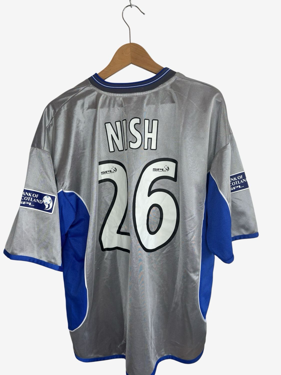 Matchworn/Issued Dunfermline Athletic Away 2001/2003 Nish
