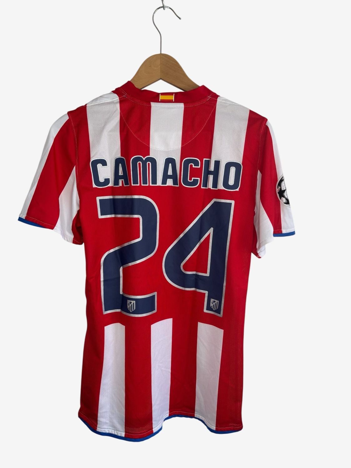 Match Issued Atletico Madrid Home 2008/2009 Camacho ( M )