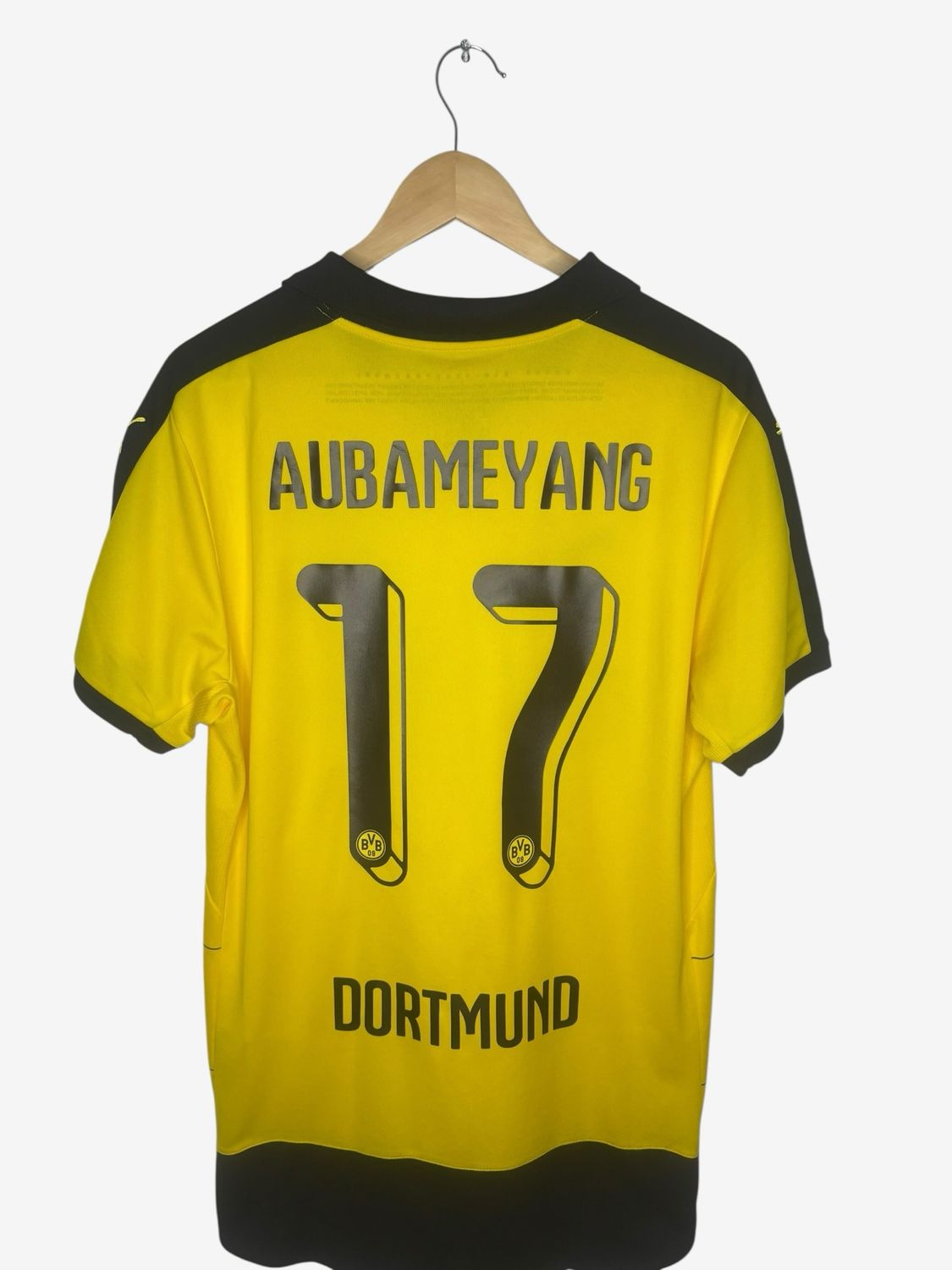 Borussia Dortmund Home 2015/2016 Aubameyang ( L )