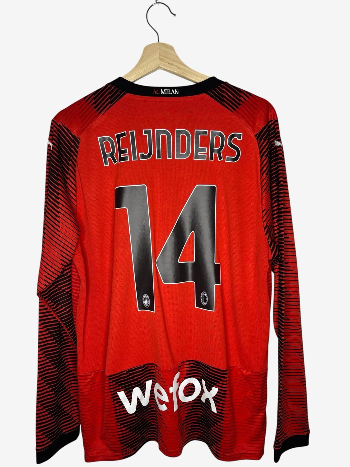 AC Milan Home 2023/2024 Reijnders ( L )