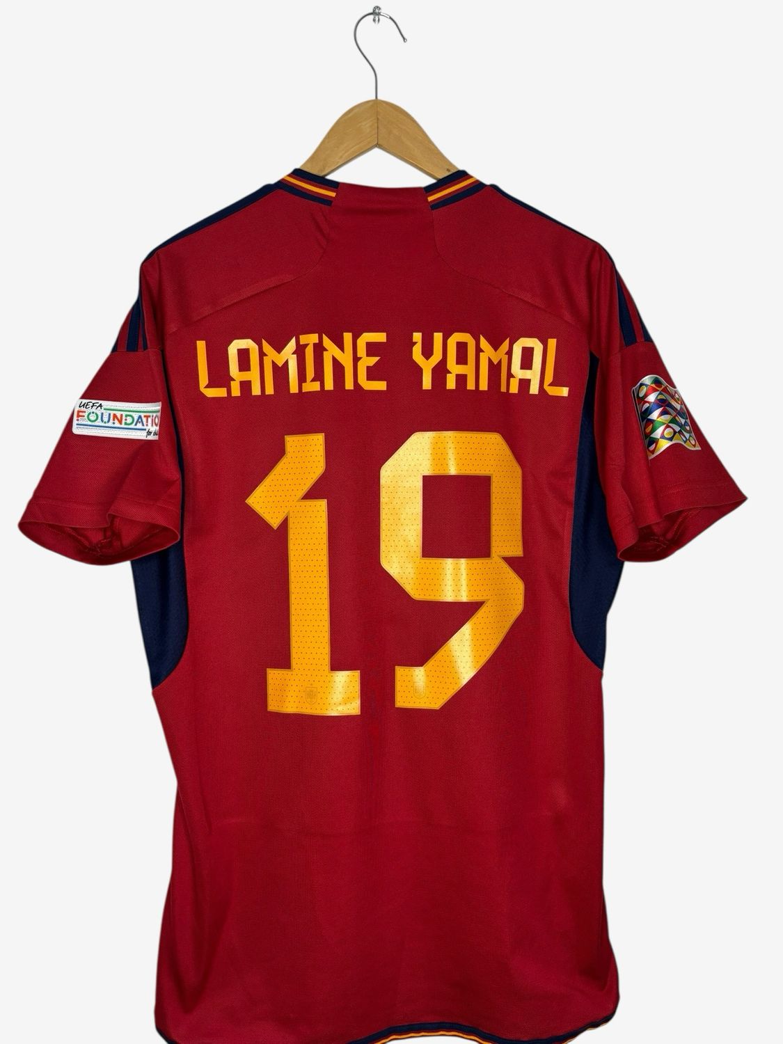 Spain Home 2022 Lamine Yamal ( L )