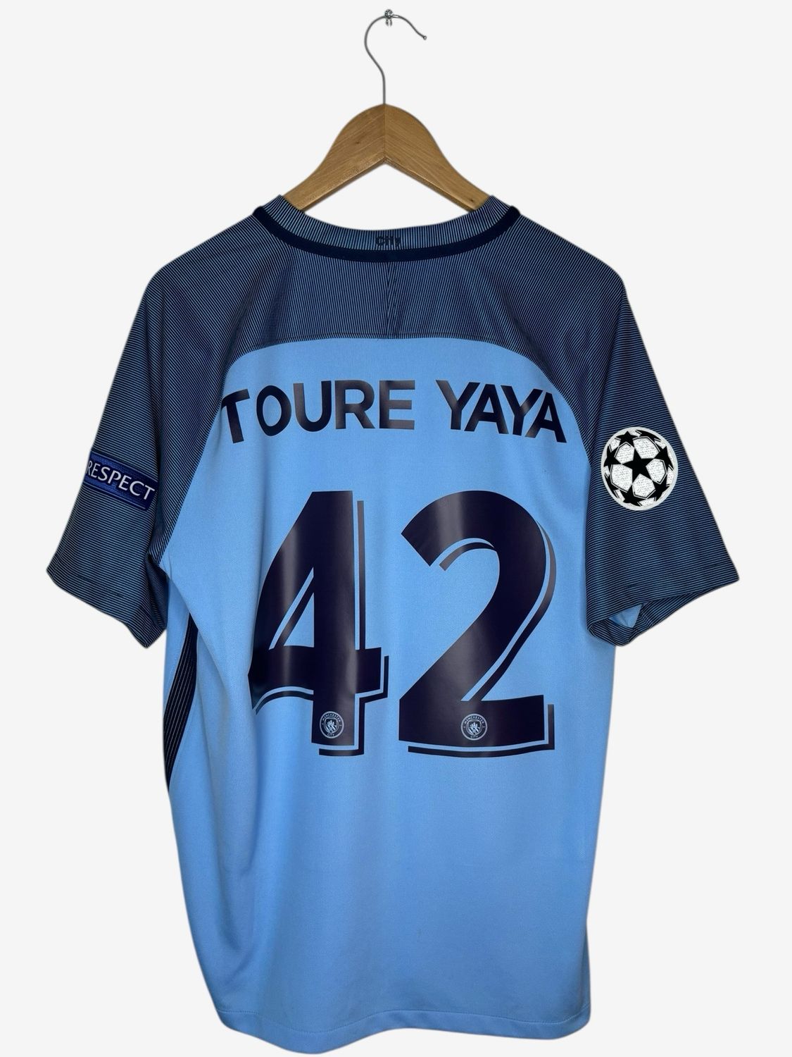 Manchester City Thuis 2016/2017 Yaya Toure ( L )