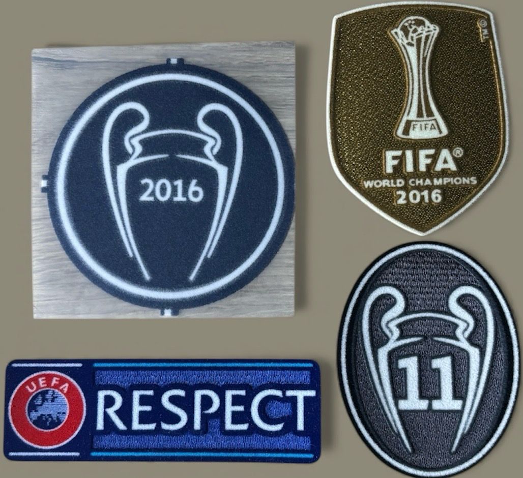 Real Madrid 2018/2019 Champions League Patches