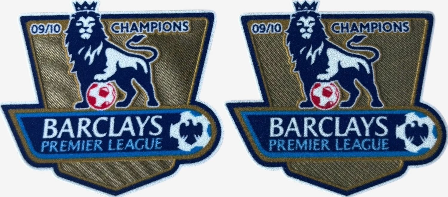 Premier League 2009/2010 Winner Patch Combi ( Repro ) 