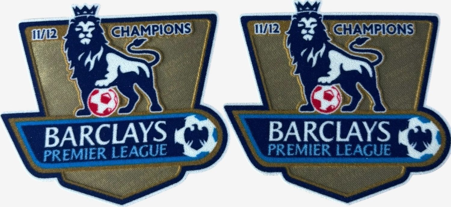 Premier League 2011/2012 Winner Patch Combi ( Repro )