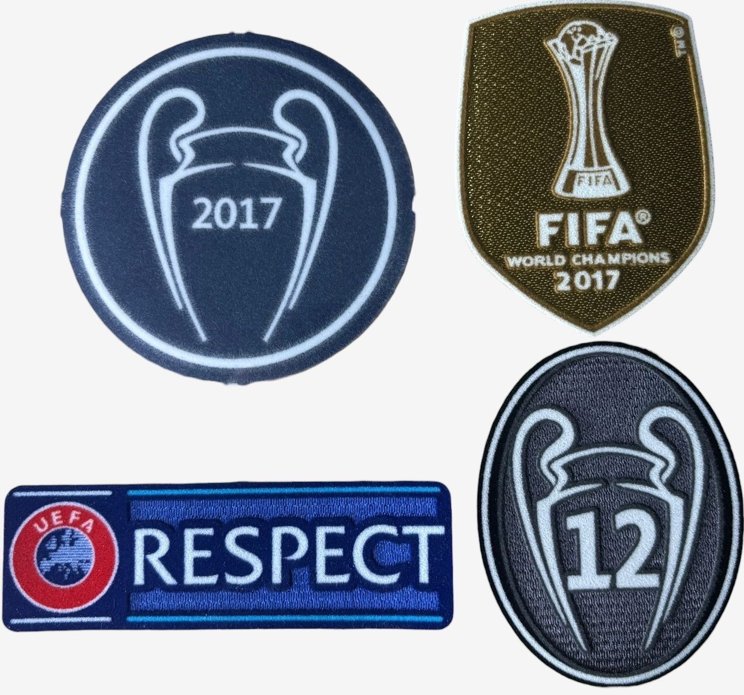 Champions League Real Madrid 2017/2018 Patch Combi ( Repro )