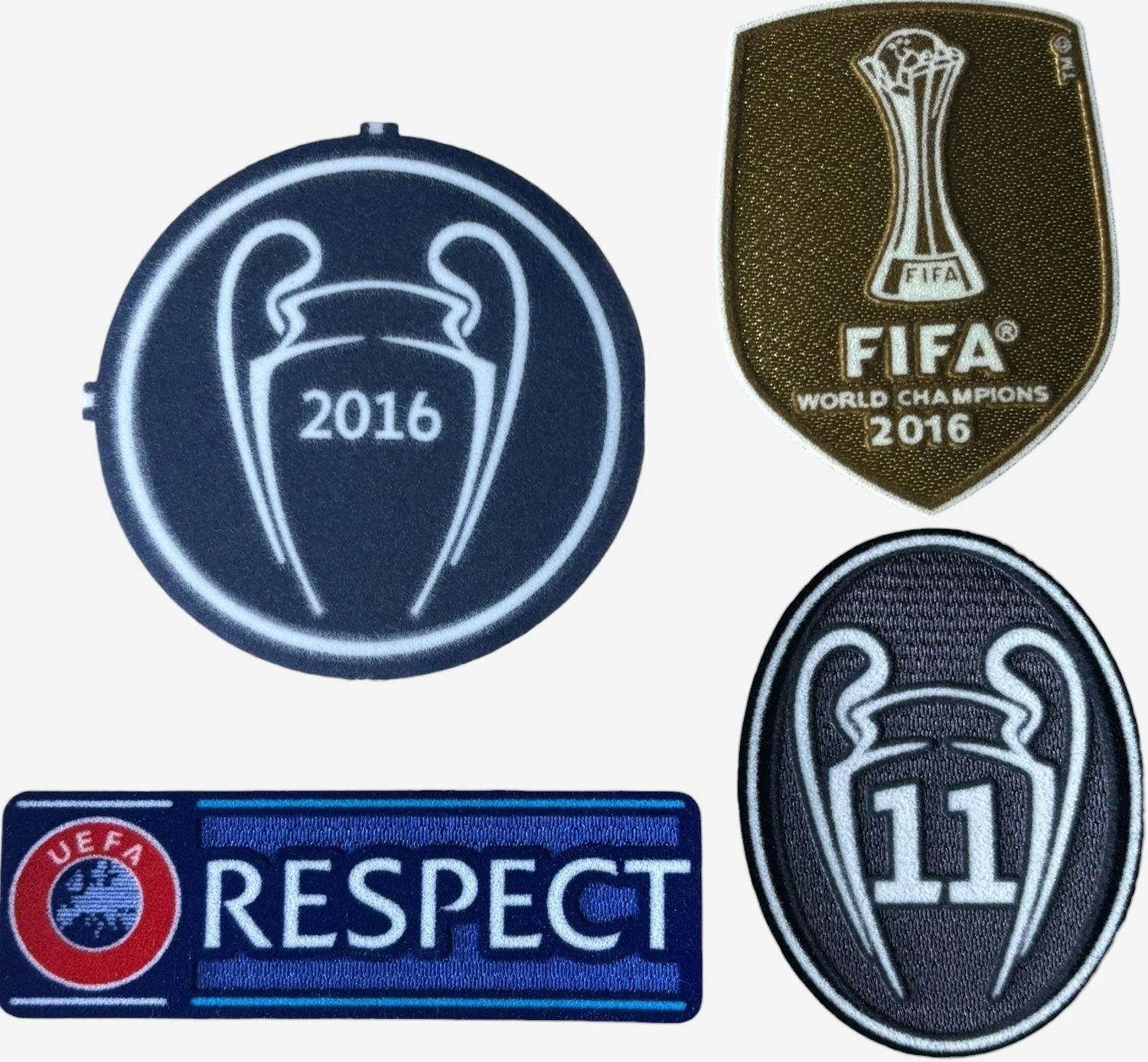 Champions League Real Madrid 2016/2017 Patch Combi ( Repro ) 