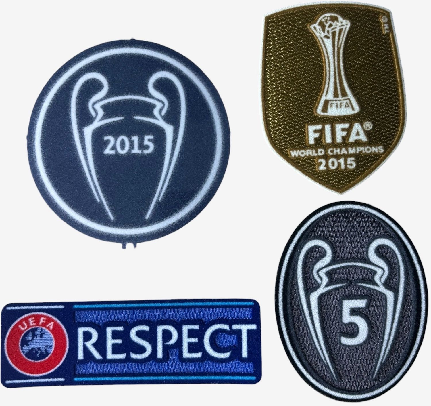 Champions League FC Barcelona 2015/2016 Patch Combi ( Repro )