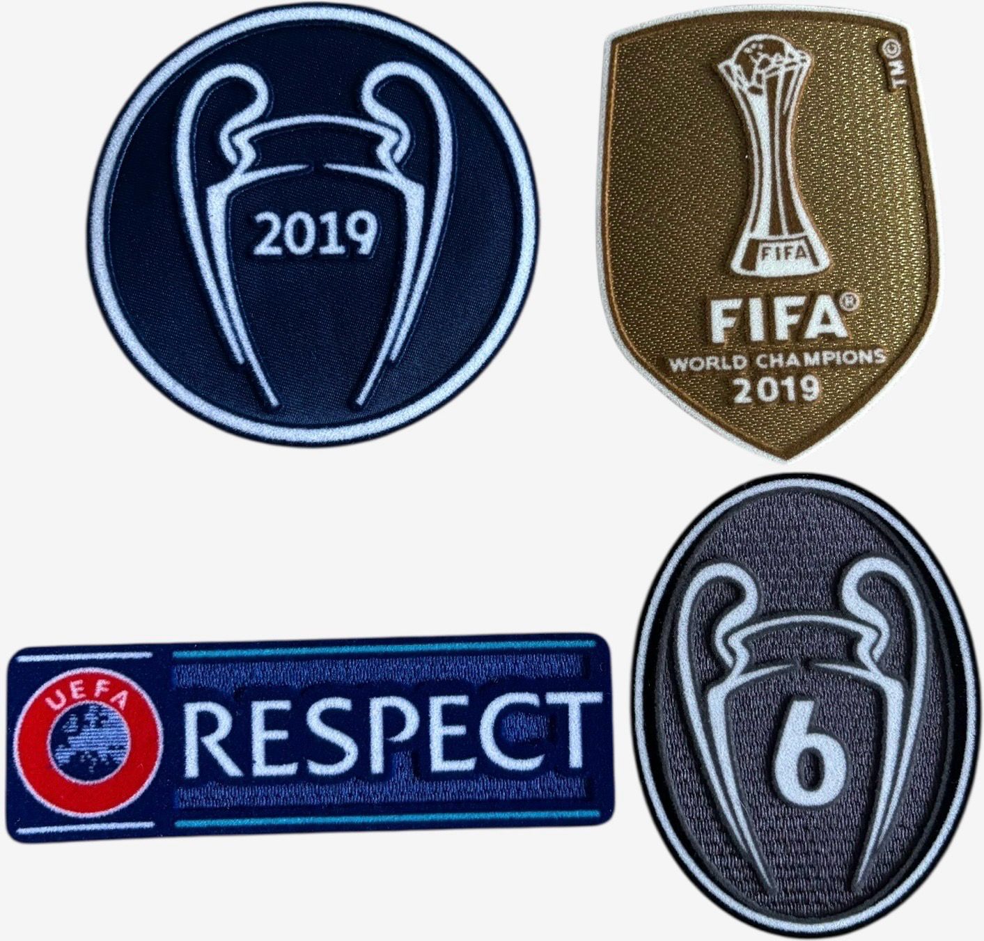 Champions League Liverpool 2019/2020 Patch Combi ( Repro )