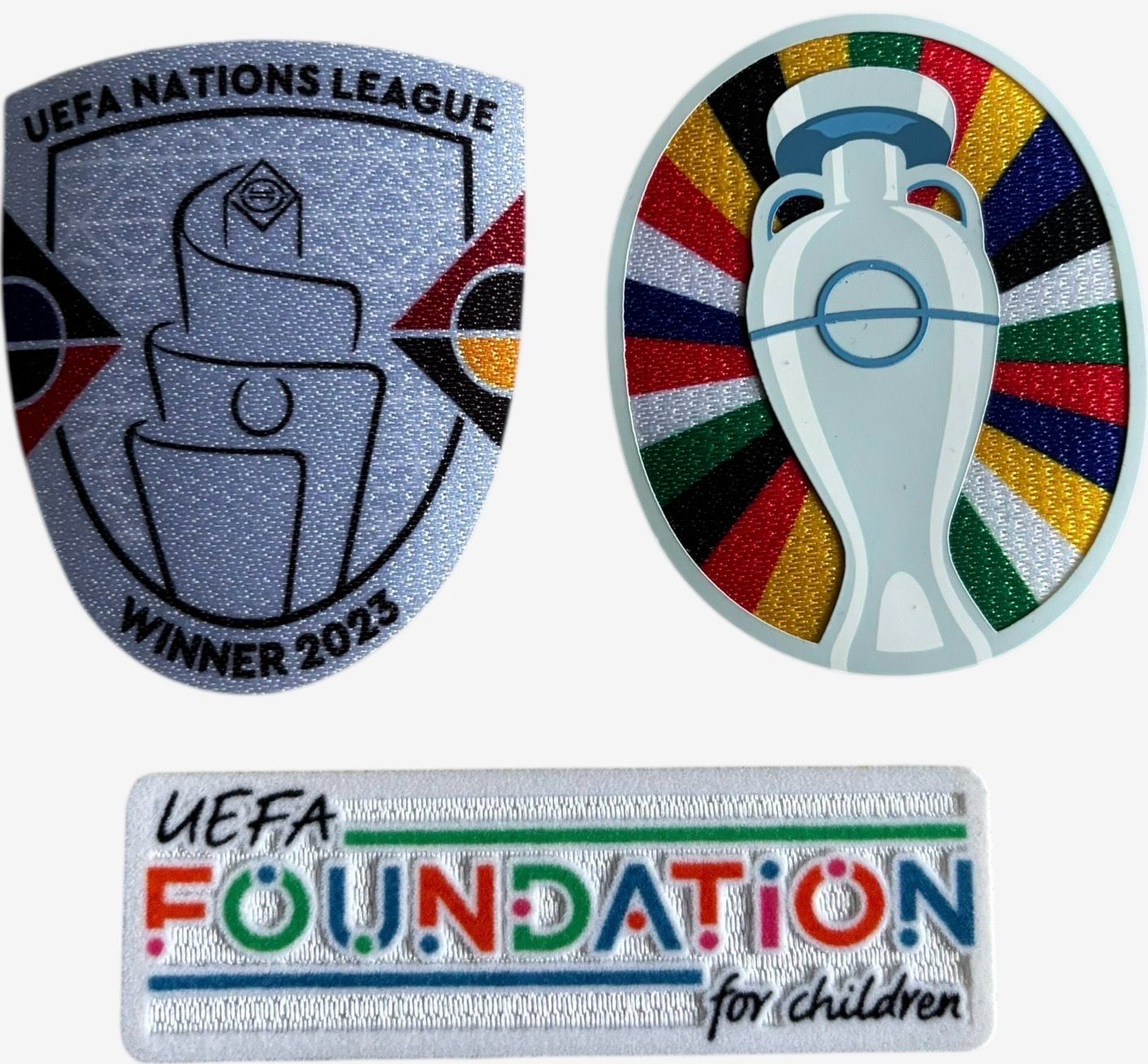 Euro 2024 Spanje Patch Combi ( Repro ) 