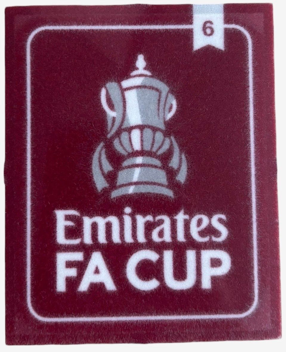 FA Cup 2022/2025 6 keer winnaar Patch ( Repro )