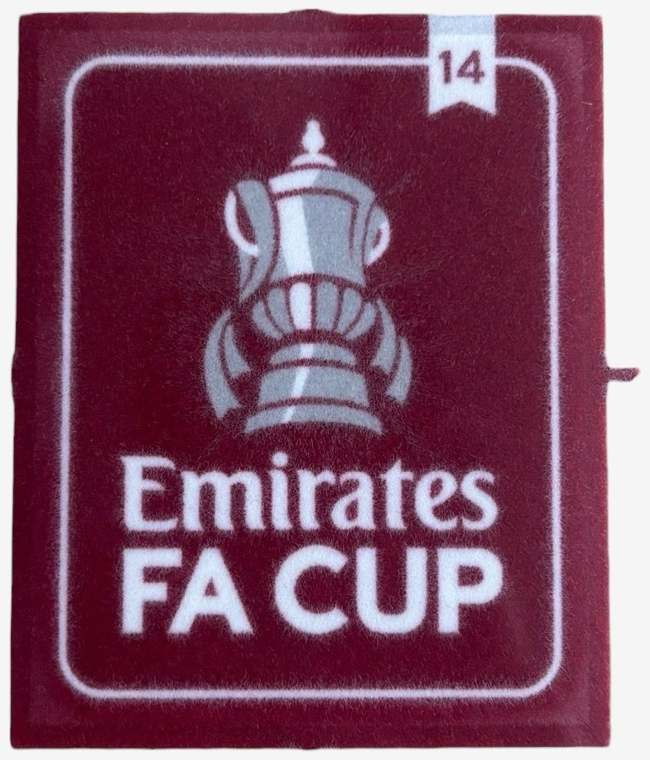 FA Cup 2022/2025 14 keer winnaar Patch ( Repro )