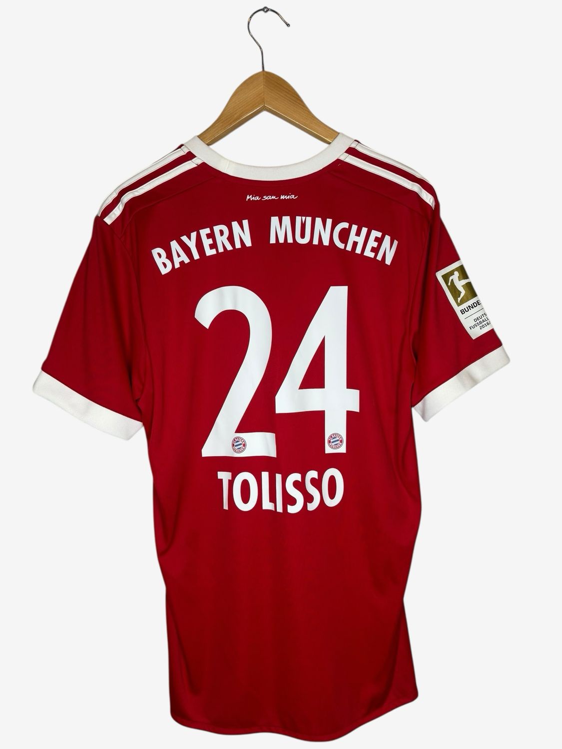 Bayern München Thuis 2017/2018 Tolisso ( L ) 