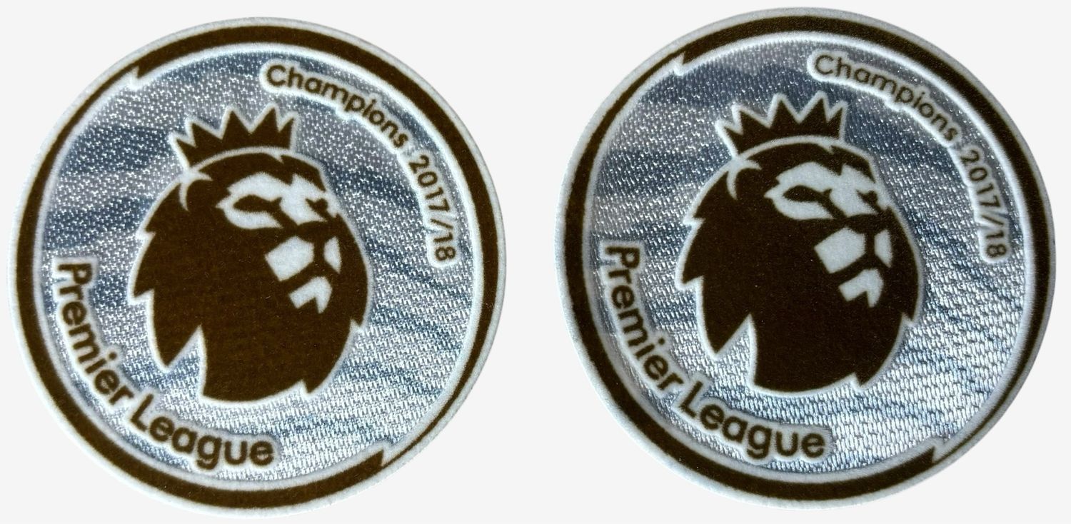Premier League 2017/2018 Winner Patch Combi ( Repro )