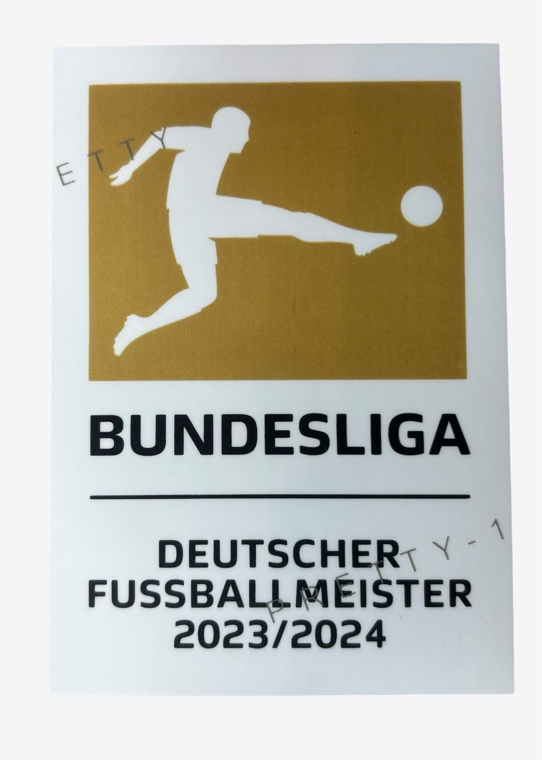 Bundesliga 2023/2024 Winner Patch ( Repro )