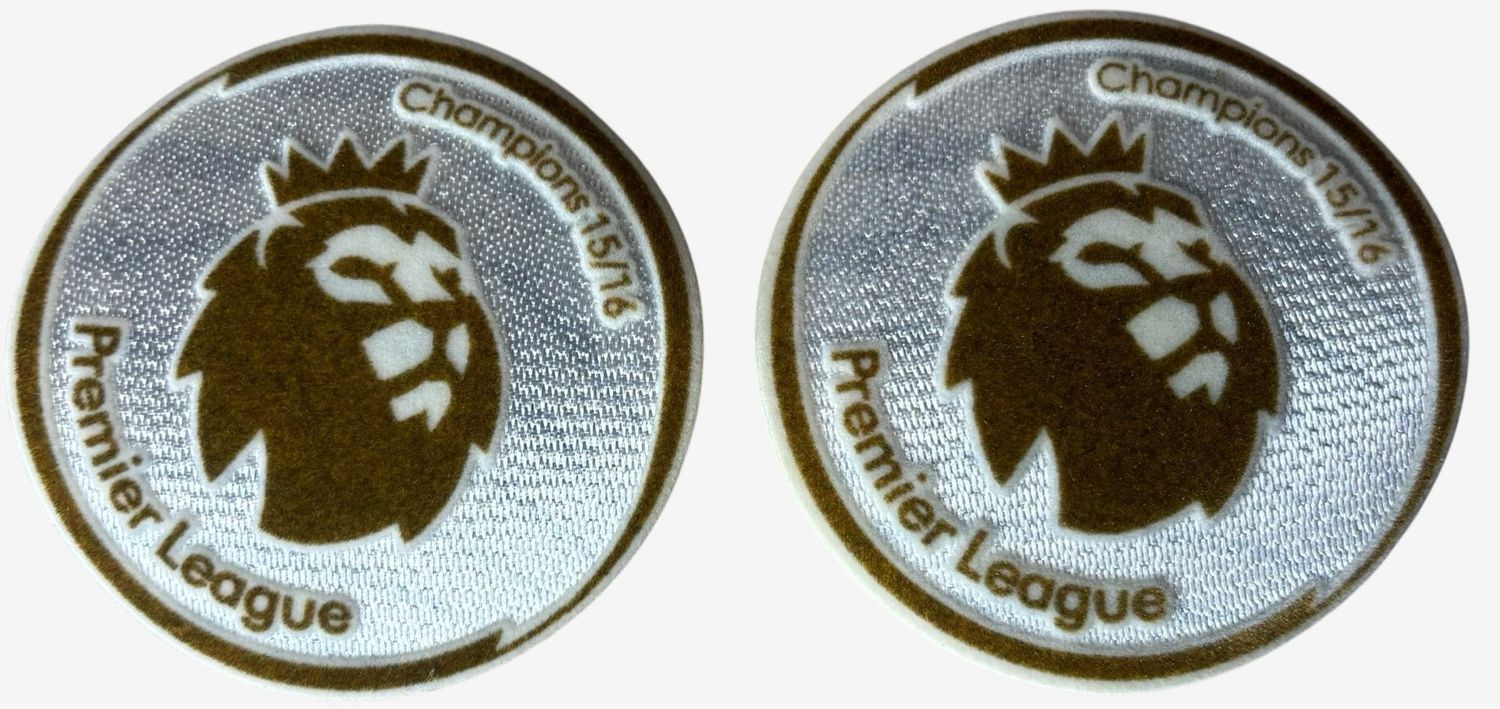 Premier League 2015/2016 Winner Patch Combi ( Repro )