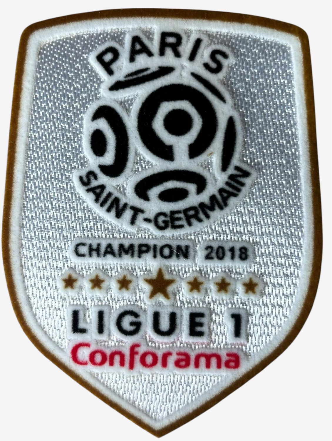 Ligue 1 2018 Winner Patch ( Repro )