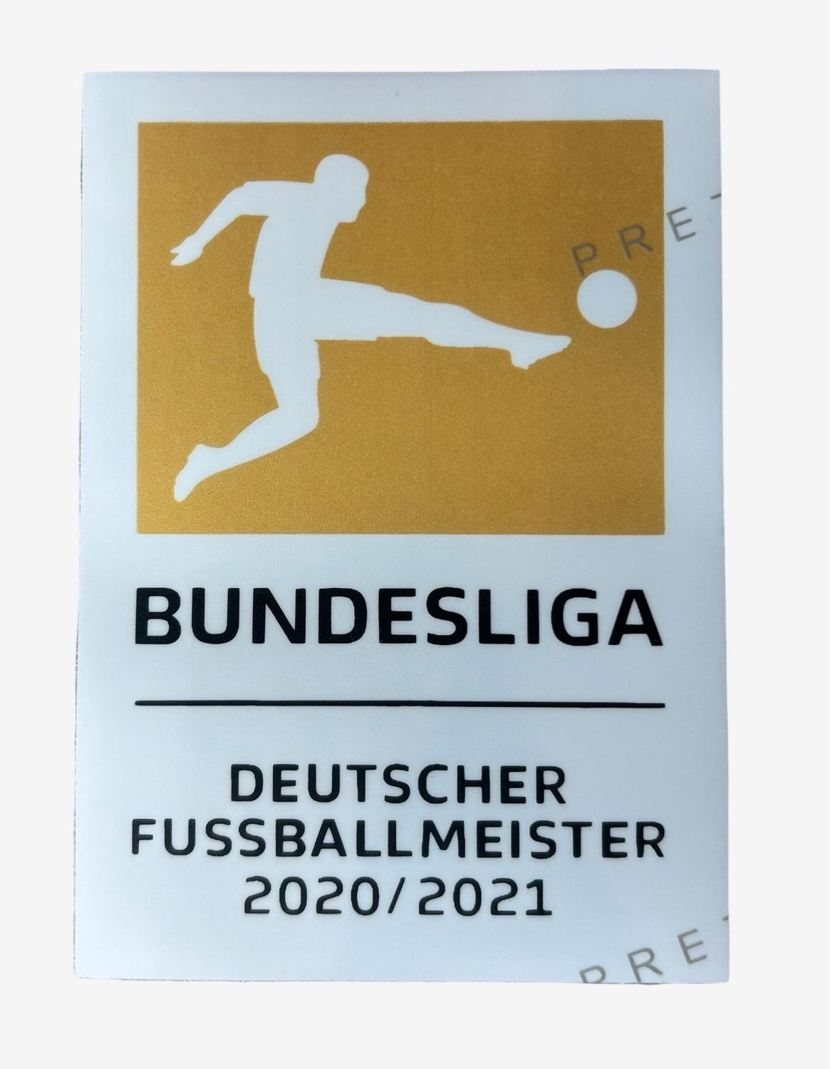 Bundesliga 2020/2021 Winner Patch ( Repro )