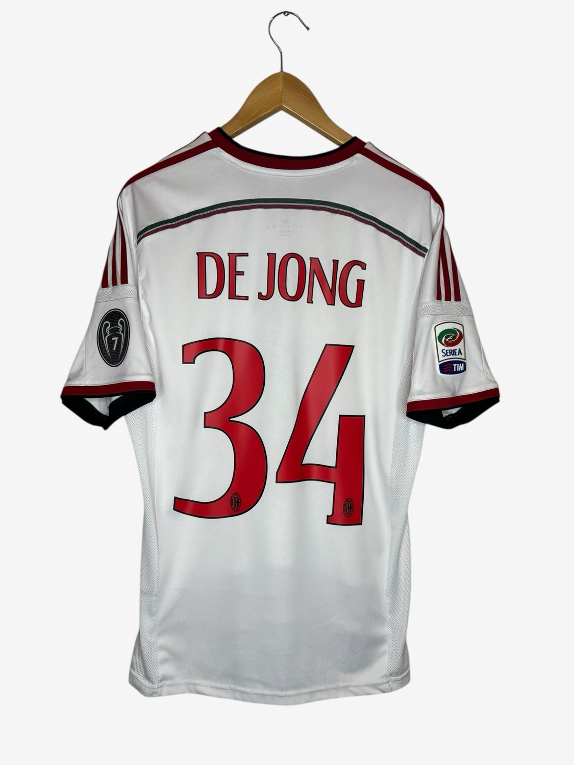 AC Milan Uit 2014/2015 De Jong ( L )