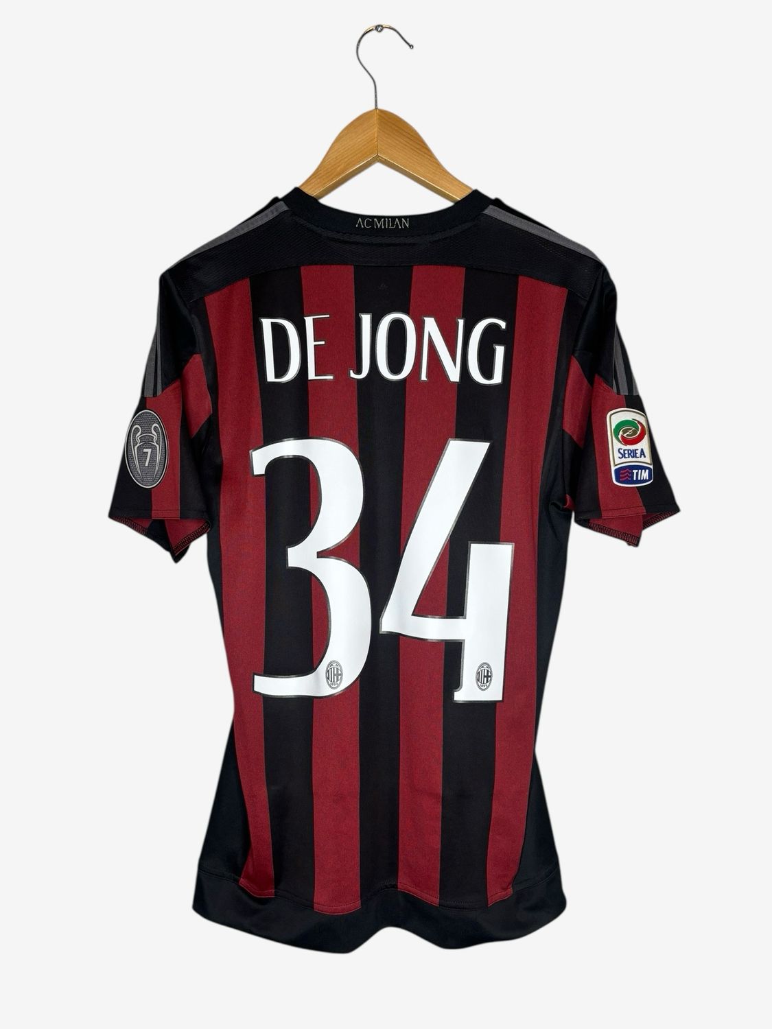 AC Milan Thuis 2015/2016 De Jong ( S )