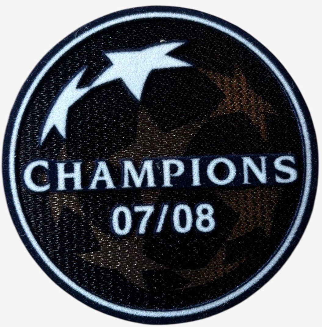 Champions League 2007 winnaar patch ( Repro )