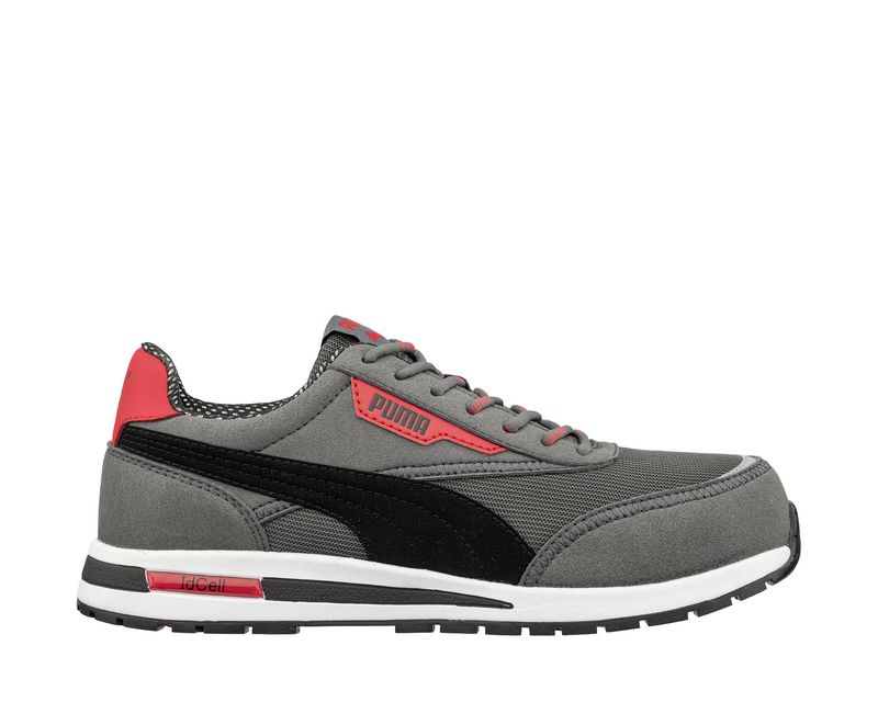 643260-CHAUSSURES DE SECURITE RIDER GREY LOW S1P PUMA SAFETY