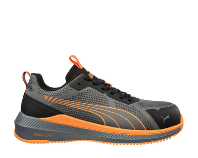 645000-CHAUSSURES DE SECURITESLIDE GREY/ORANGE LOW S1P PUMA SAFETY 645000-CHAUSSURES DE SECURITESLIDE GREY/ORANGE LOW S1P PUMA SAFETY