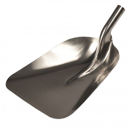 050508-PELLE ALUMINIUM &quot;MAGNUM&quot; AVEC MANCHE BOIS MULLER GOUVY