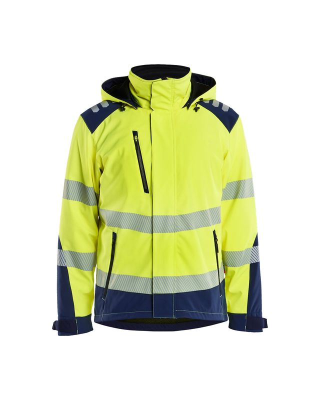 44002513-VESTE SOFTSHELL HIVER HAUTE VISIBILITE BLAKLADER