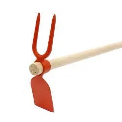 063041-SERFOUETTE PANNE ET FOURCHE FORGEE AVEC MANCHE 120cm MULLER GOUVY