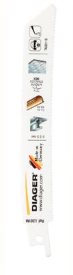 L201M-LAME DE SCIE SABRE DENTURE INCURVEE DIAGER