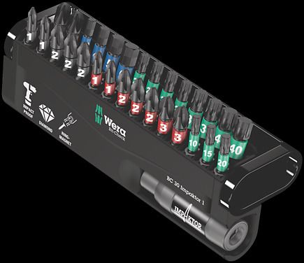 BIT-CHECK 30 IMPAKTOR 1, 30 PCS WERA