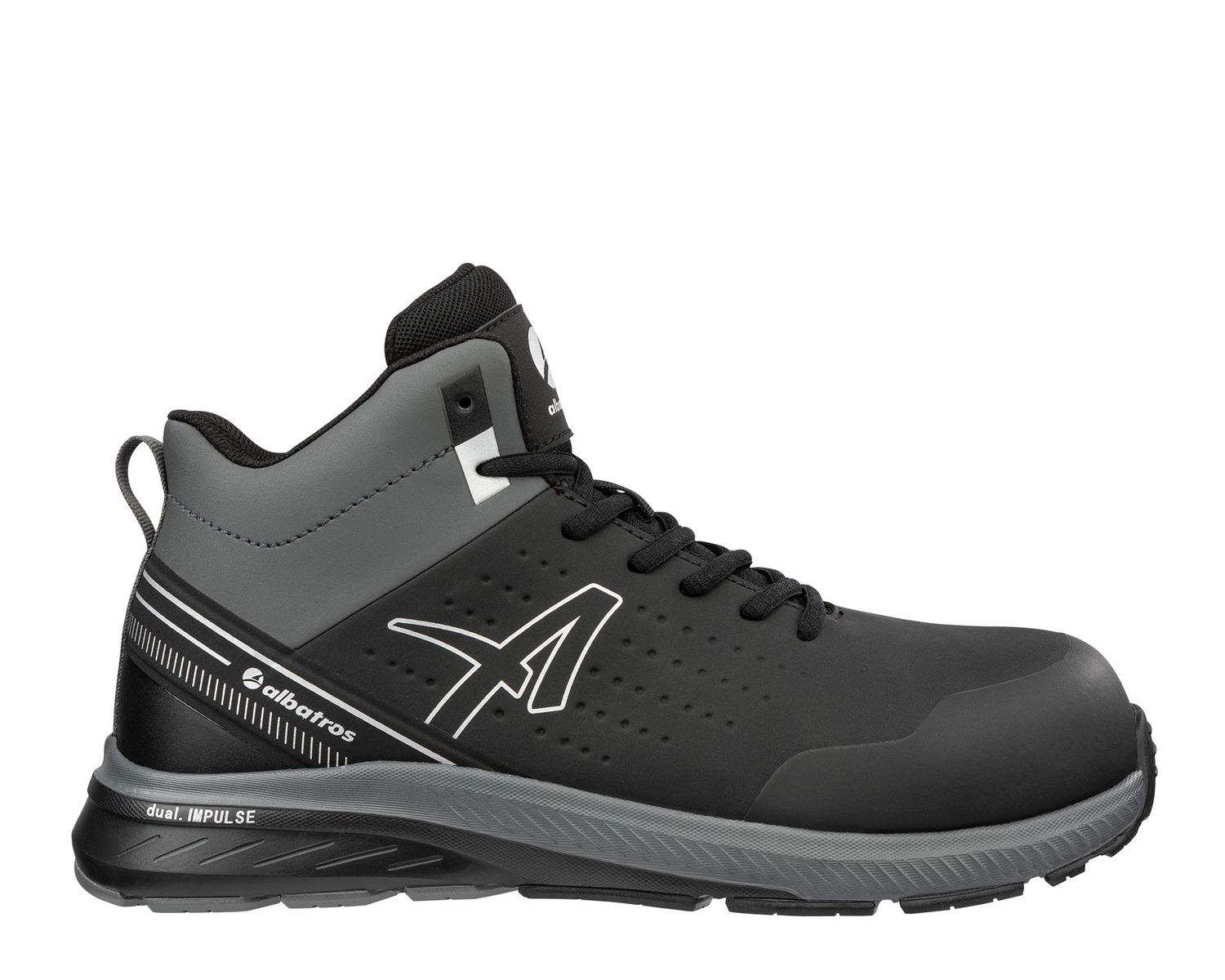 636400-CHAUSSURES DE SECURITE VIGOR 2 IMPULSE BLACK MID ALBATROS