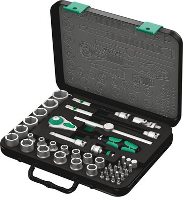 8100 SA2-COFFRET JEU A CLIQUET ZYKLOP SPEED WERA