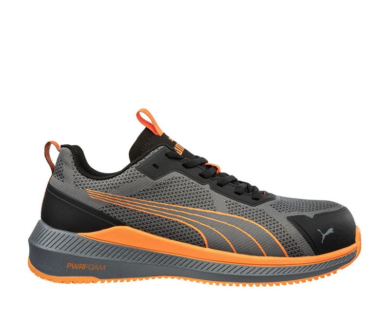 645000-CHAUSSURES DE SECURITESLIDE GREY/ORANGE LOW S1P PUMA SAFETY