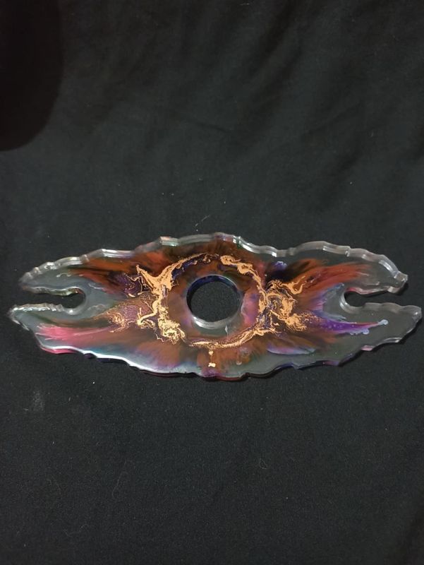 Wine bottle and glass holder